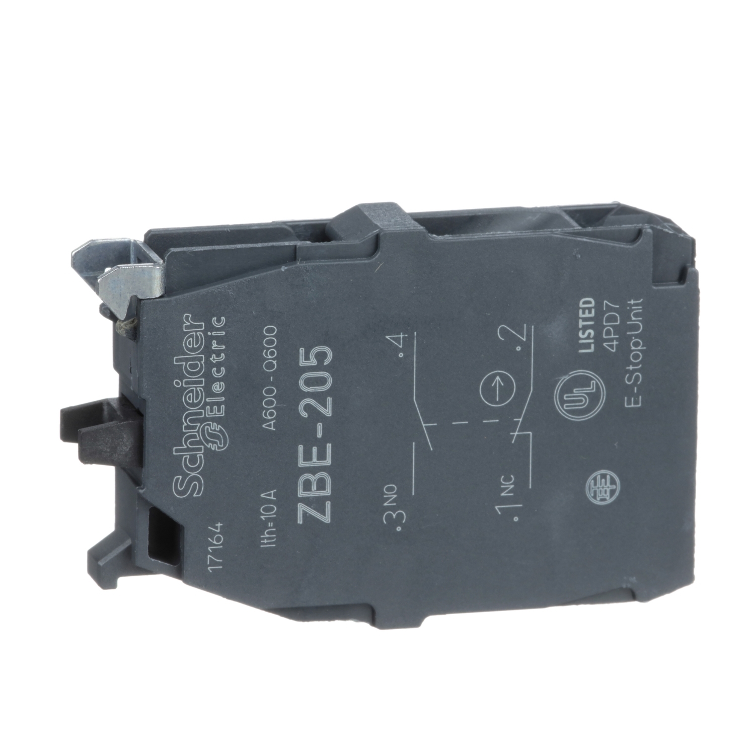 Schneider Electric Başlık Ø22 İçin Çift Kontak Bloğu 1Na+1Nk Vida Kelepçesi Terminali