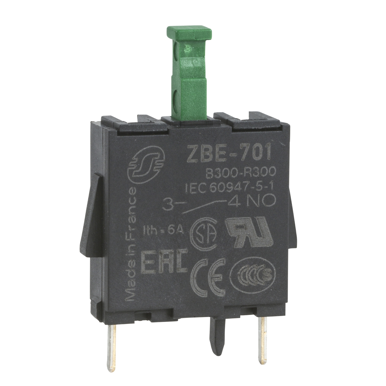Schneider Electric Başlık Ø22 İçin Tek Kontak Bloğu 1Na Pcb İçin Pim