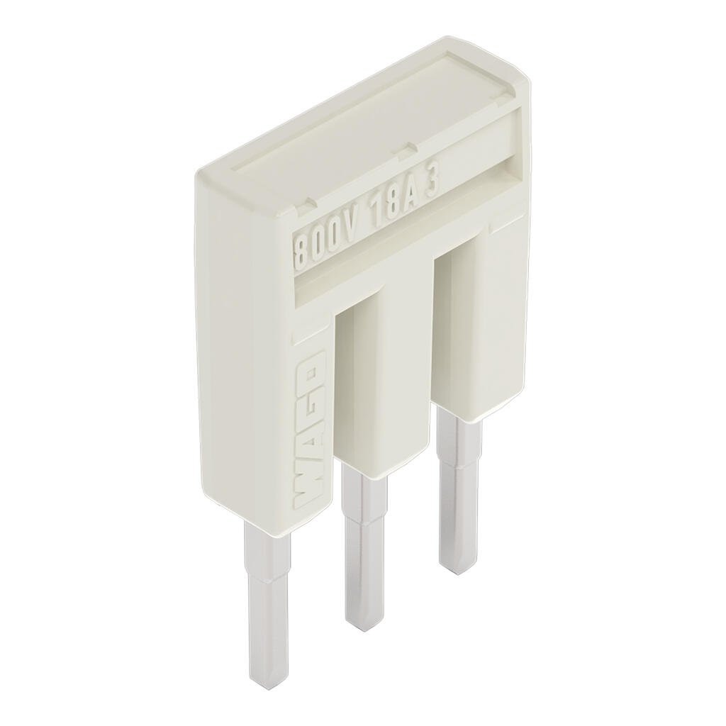 TOPJOB®S2,5 (1,5) mm2 klemensler için tarak tipi üst köprü, 3'lü