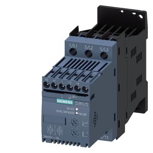 SIRIUS yumuşak yol verici S00 9 A, 4 kW/400 V,  200-480 V AC, 24 V AC/DC Vidalı bağlantı