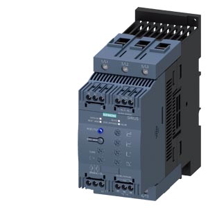 SIRIUS yumuşak yol verici S3 80 A, 45 kW/400 V,  200-480 V AC, 110-230 V AC/DC Vidalı bağlantı