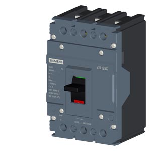 Siemens Sinova Şalter 3VJ10 3P 20A 25kA FTFM Sabit Termik Sabit Manyetik Açma üniteli