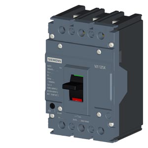 Siemens Sinova Şalter 3VJ10 3P 40A 25kA ATFM Ayarlı Termik Sabit Manyetik Açma üniteli