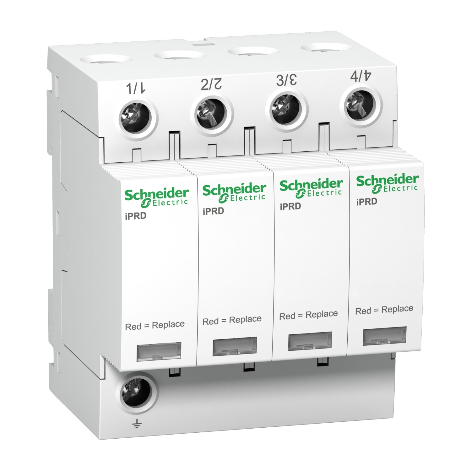 Schneider Electric iPRD40r modüler parafudr - 4P - 350V - uzaktan aktarımlı