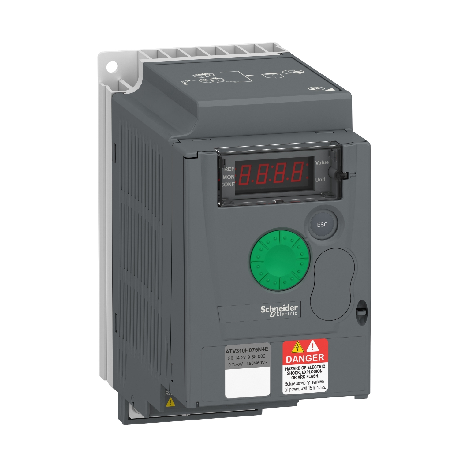 Schneider Electric Degisken HIZLI Surucu Atv310, 0.75 Kw, 1 Hp, 380...460 V, 3 FazlI, Filtresiz