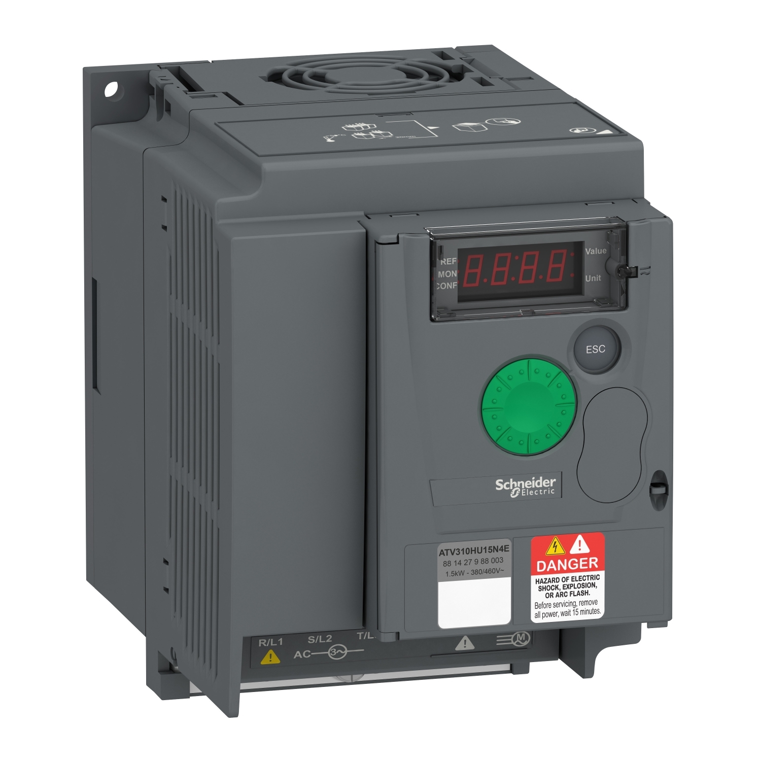 Schneider Electric Degisken HIZLI Surucu Atv310, 1.5 Kw, 2 Hp, 380...460 V, 3 FazlI, Filtresiz