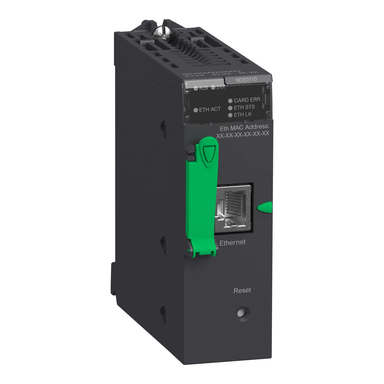 Schneider Electric Ethernet Modülü M340 - Flash Bellek Kartı - Dahili Ram 16 Mb - 1 X Rj45 10/100