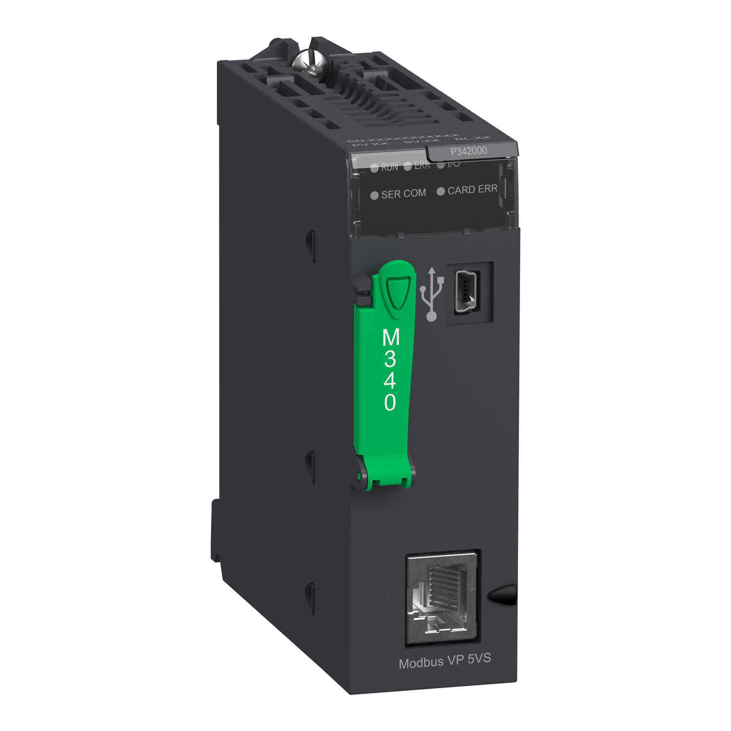 Schneider Electric İşlemci Modülü M340 - Maks 1024 Dijital + 256 Analog G/Ç - Modbus