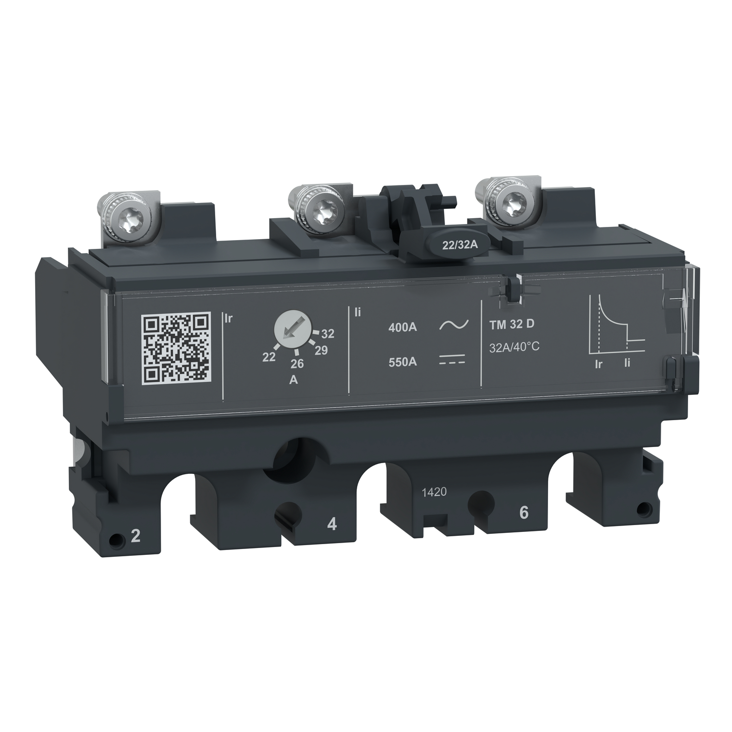 Schneider Electric Compact Trip Ünitesi Nsx100 Ac 3P3D 32A Tmd