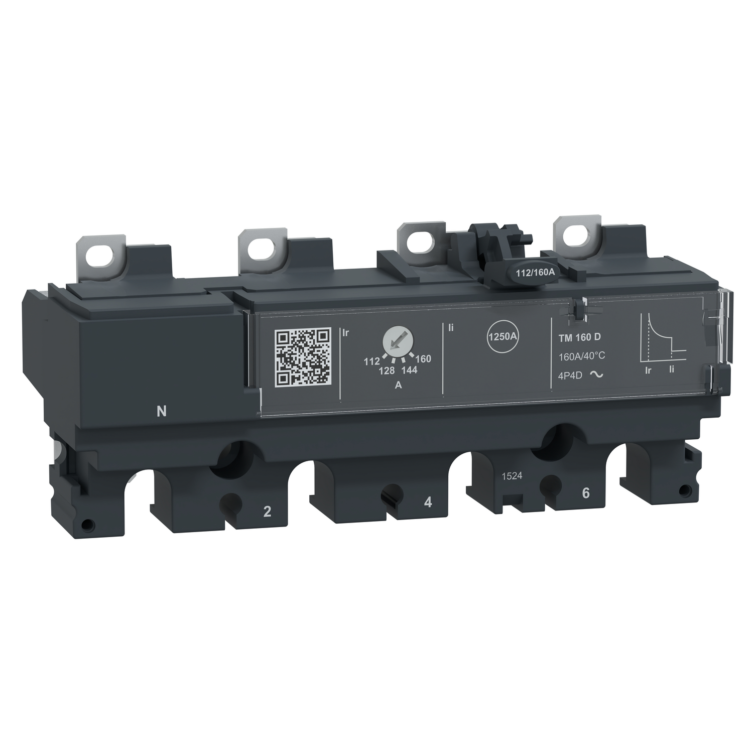 Schneider Electric Compact Trip Ünitesi Nsx250 Ac 4P4D 160A Tmd