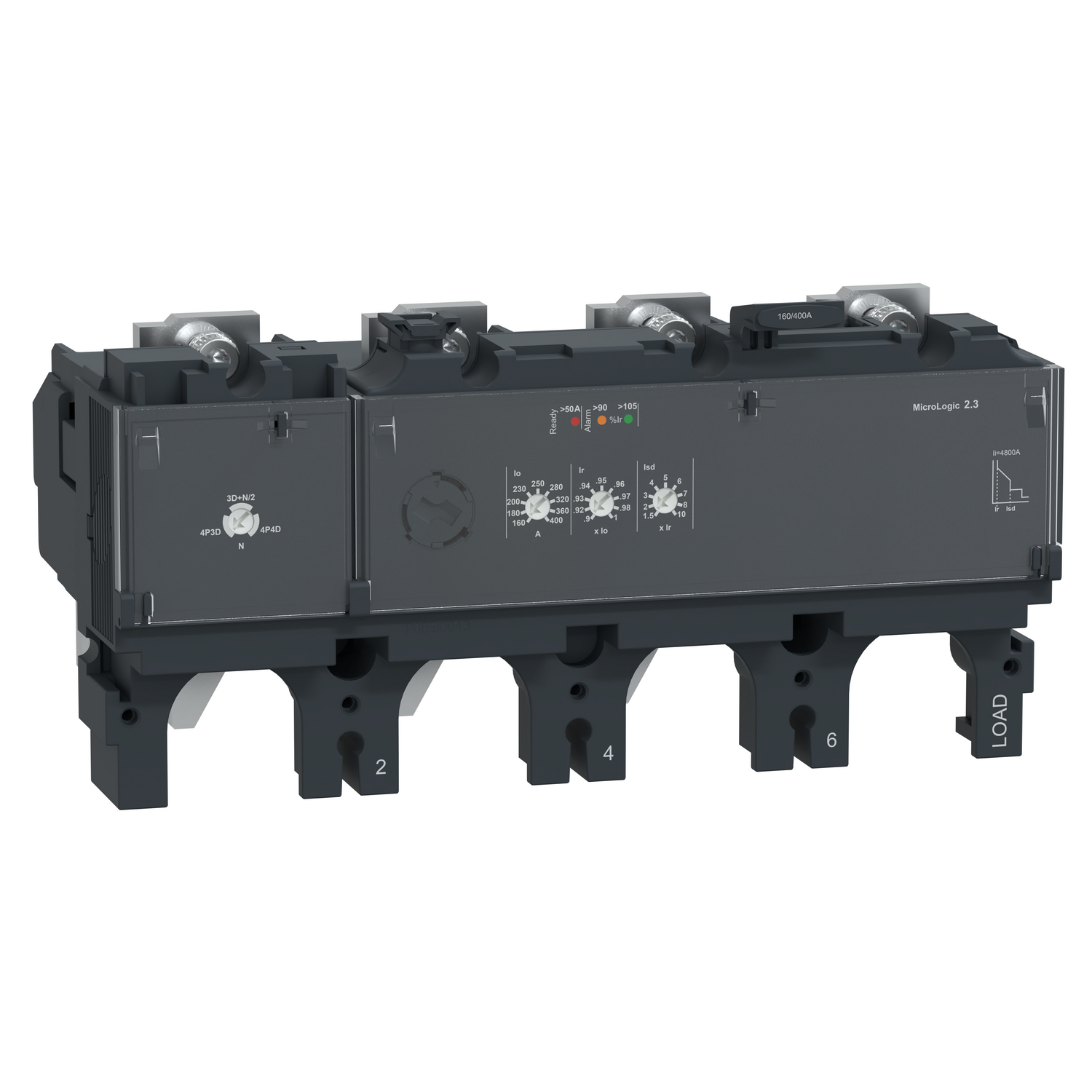 Schneider Electric Compact Trip Ünitesi Nsx400 Ac 4P4D 400A 2.3