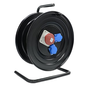 Sac Gövdeli 2 Mnf. 1.Trf. (3x25) Kapaklı Priz Çıkışlı Kablo Makarası