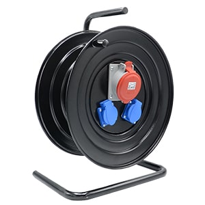 Sac Gövdeli 2 Mnf.1.Trf (5x32) Kapaklı Priz Çıkışlı Kablo Makarası