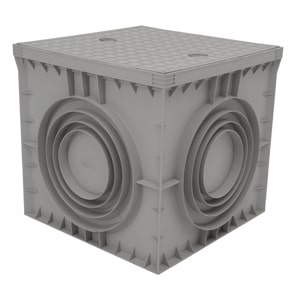 48*48*45 YERALTI BUAT + DÜZ GRİ BUAT