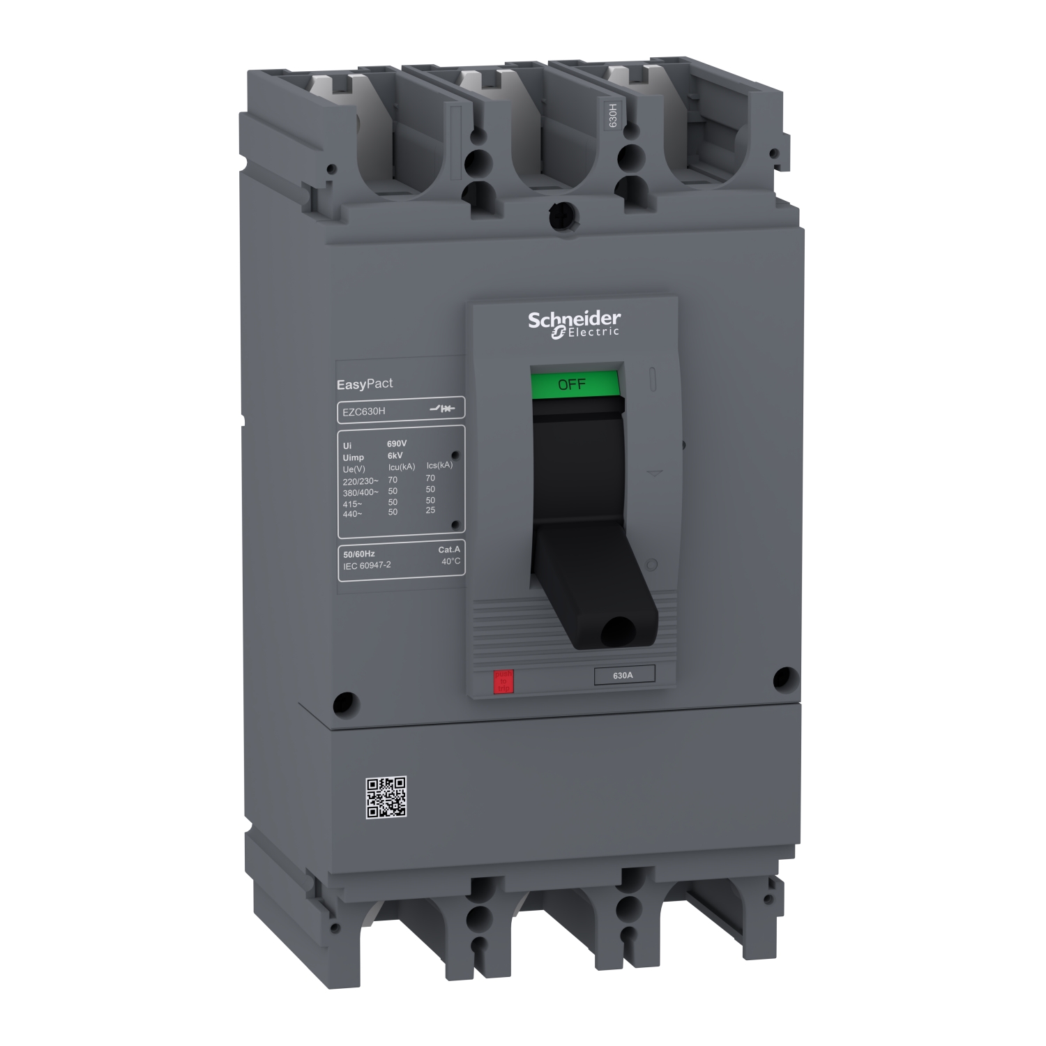 Schneider Electric Ezc Devre Kesici 3P 50 Ka 220/240V 600A Mccb