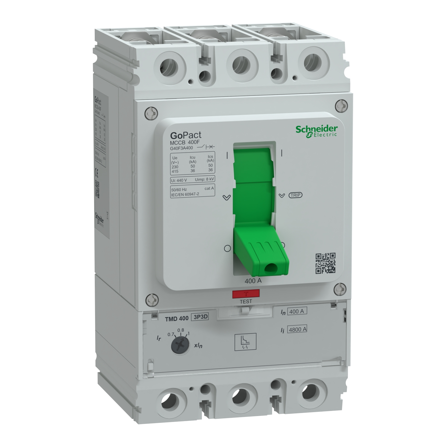 GOMCCB 400F 3P3D 400A Ayarlanabilir