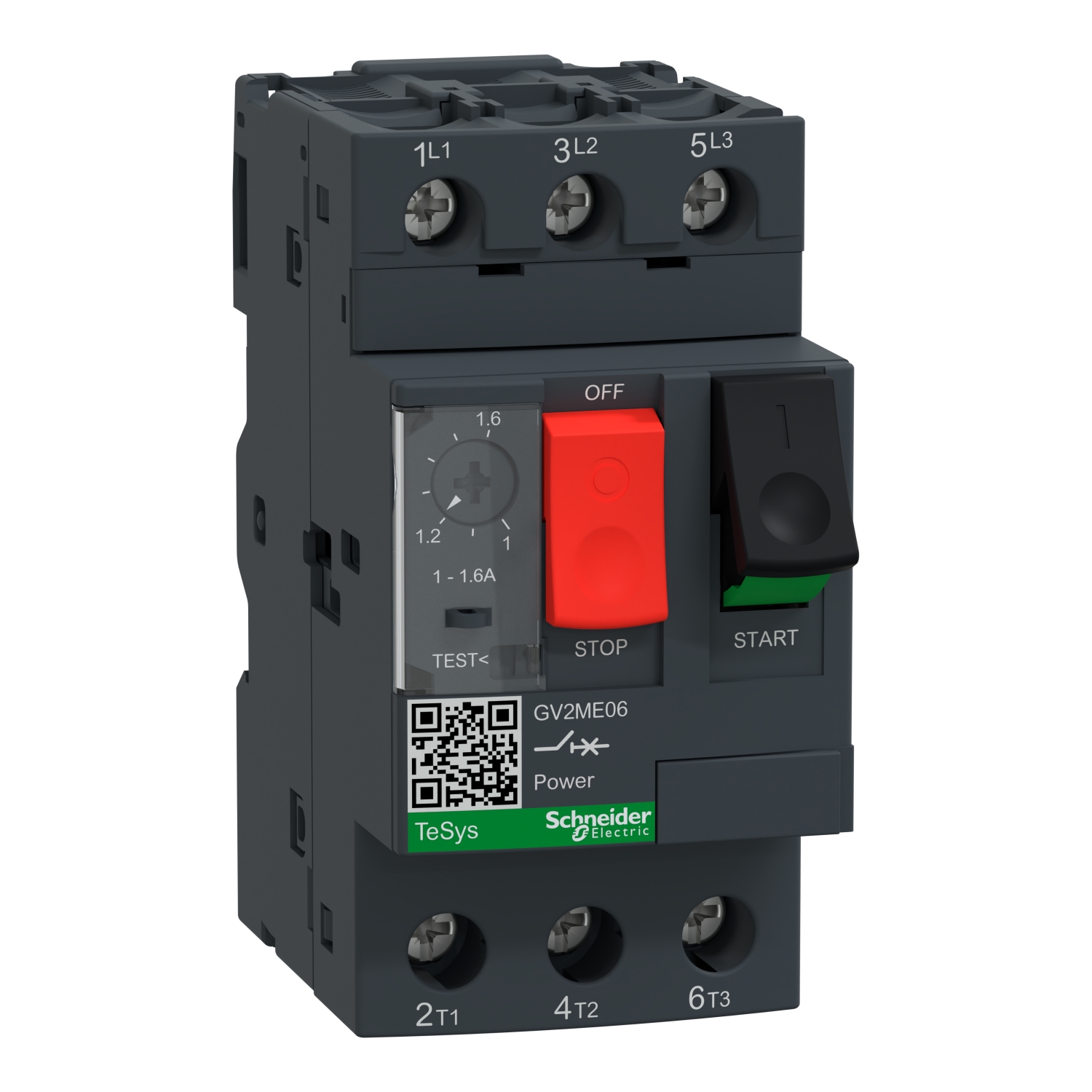 Schneider Electric Tesys Gv2 Motor Devre Kesici Termik Many. 1-1.6A