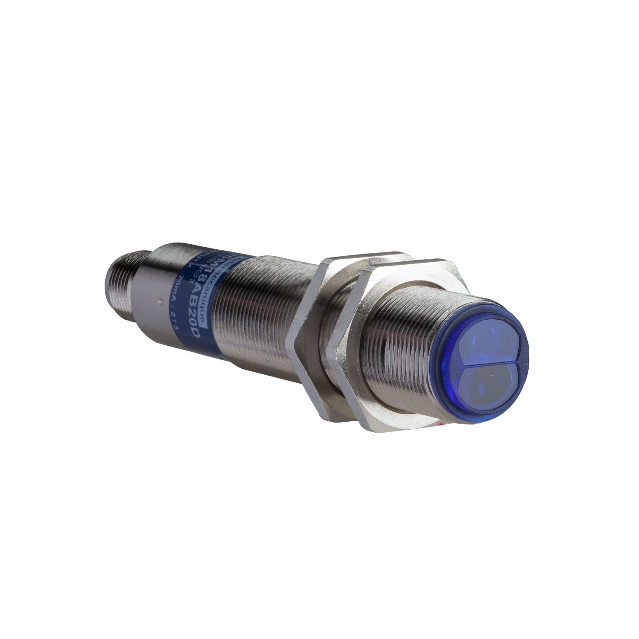 18AB20D-fotoelektrik sensör - XU5 - cisimden yansımalı - analog - Sn 0,4m - 12..24VDCM12