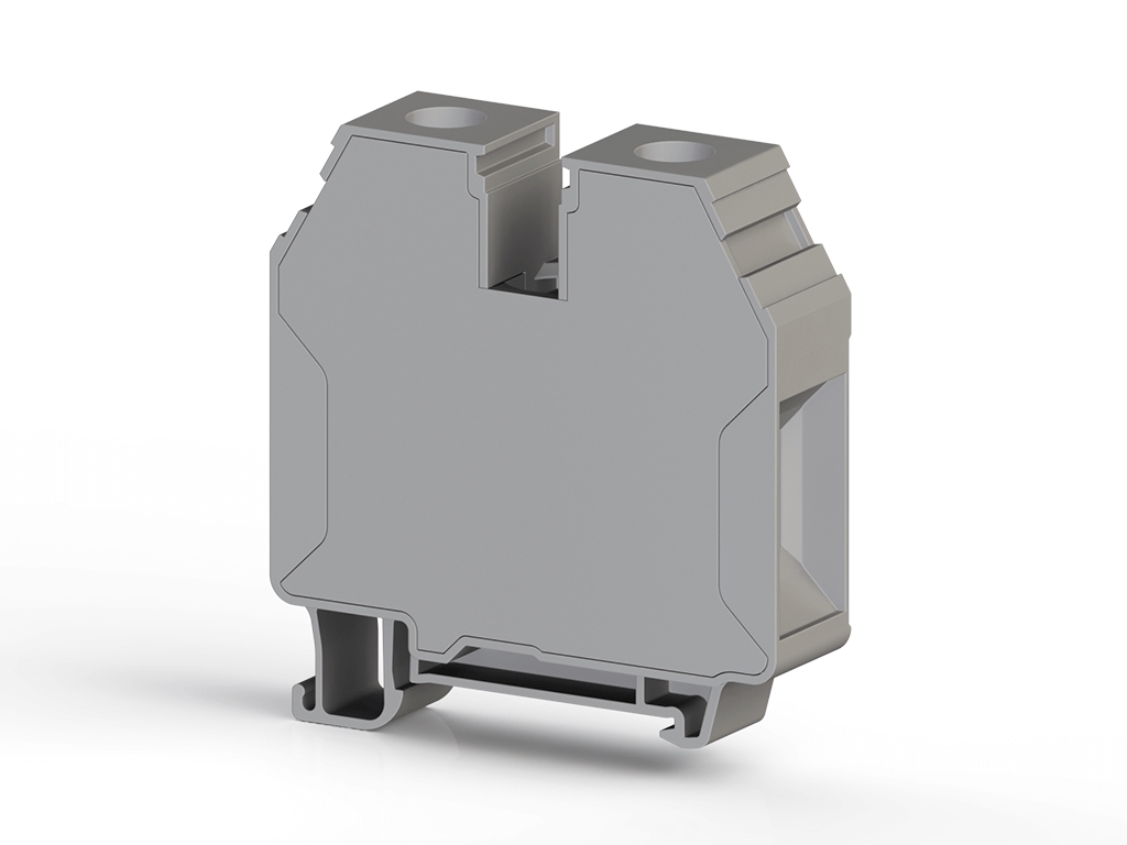 Klemsan AVK 35 RDS (GRI) 35 mm2, Imbus Vida bağlantılı, Tek katlı geçiş klemensi - (304590)