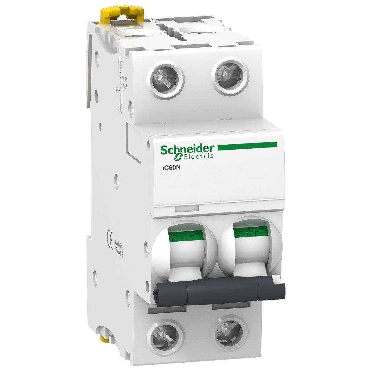 Schneider Elektrik  A9F74202  Otomatik Sigorta 2x2A, 6kA C Eğrisi