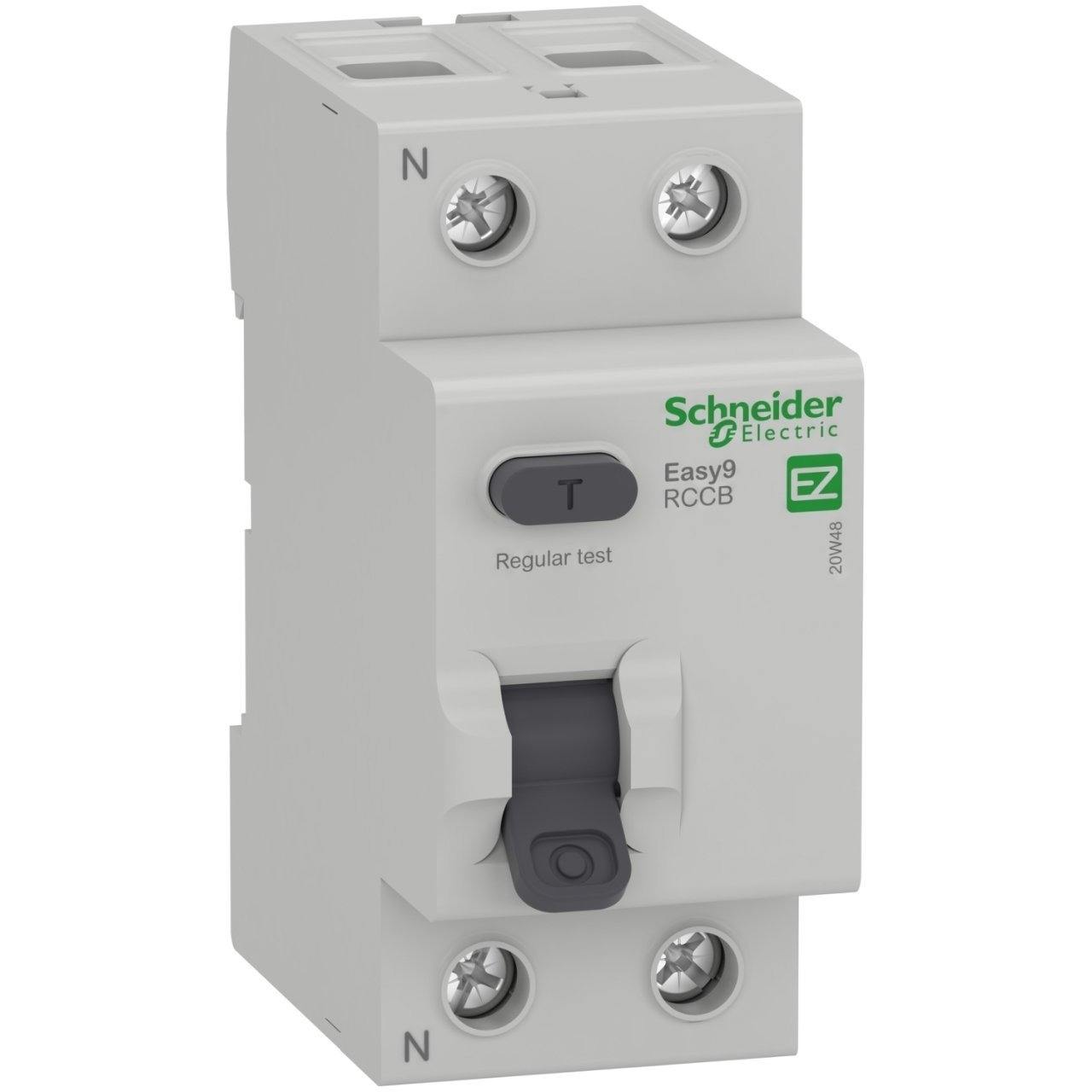 Schneider Elektrik EZ9R63240 Kaçak Akım Koruma Rölesi 2 Kutuplu (1Faz+Nötr) 40A 300mA AC-tip 230V
