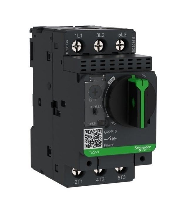 Schneider Elektrik GV2P02 Motor Koruma Şalteri (Termik manyetik karakteristikli). 0.16-0.25A - 0,06kW