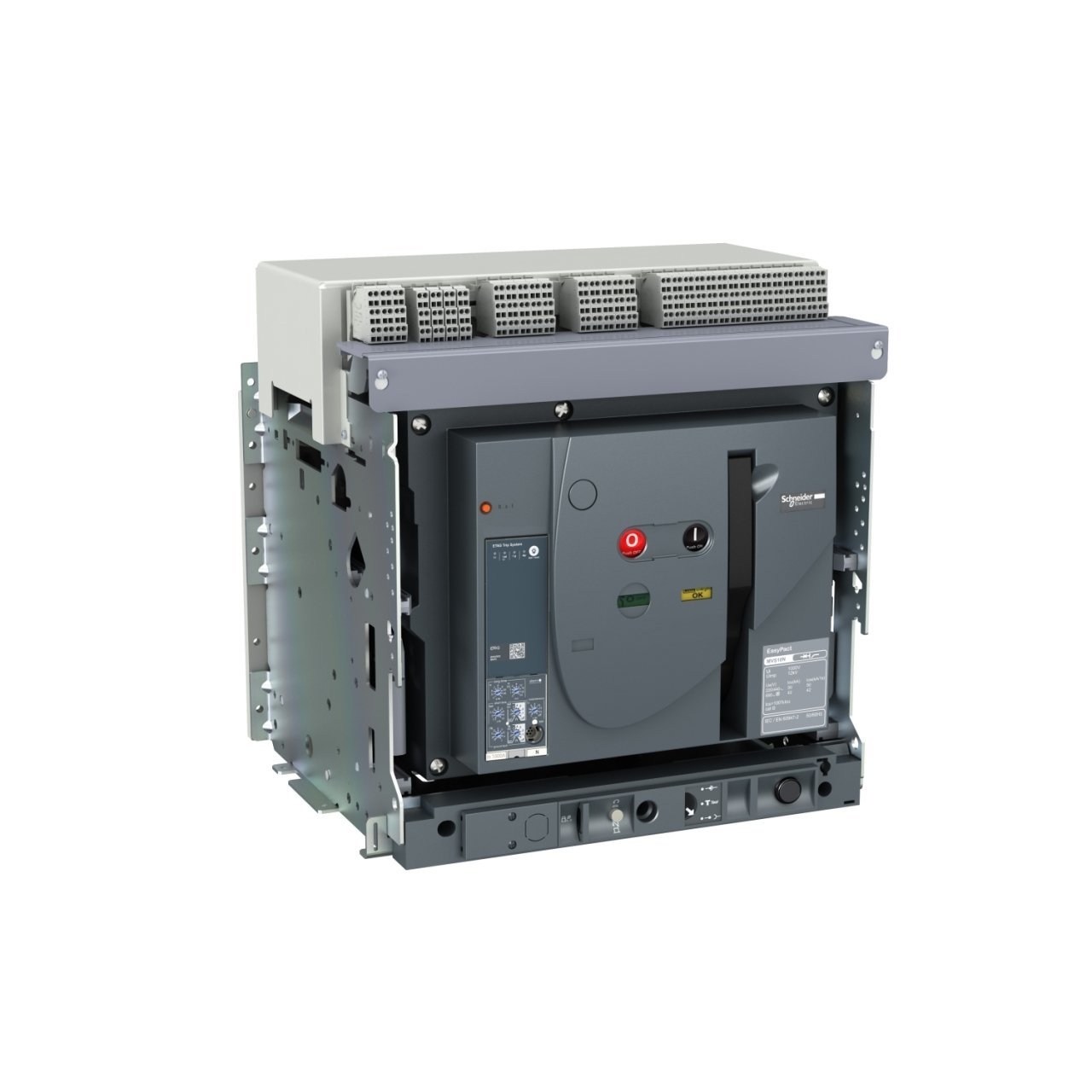 Schneider Elektrik  NW40H24PML2EHH - MicroLogic 2.0E korumalı, 4 kutup, 380 V AC, 4000A 100kA Sabit Açık Tip Güç Şalteri