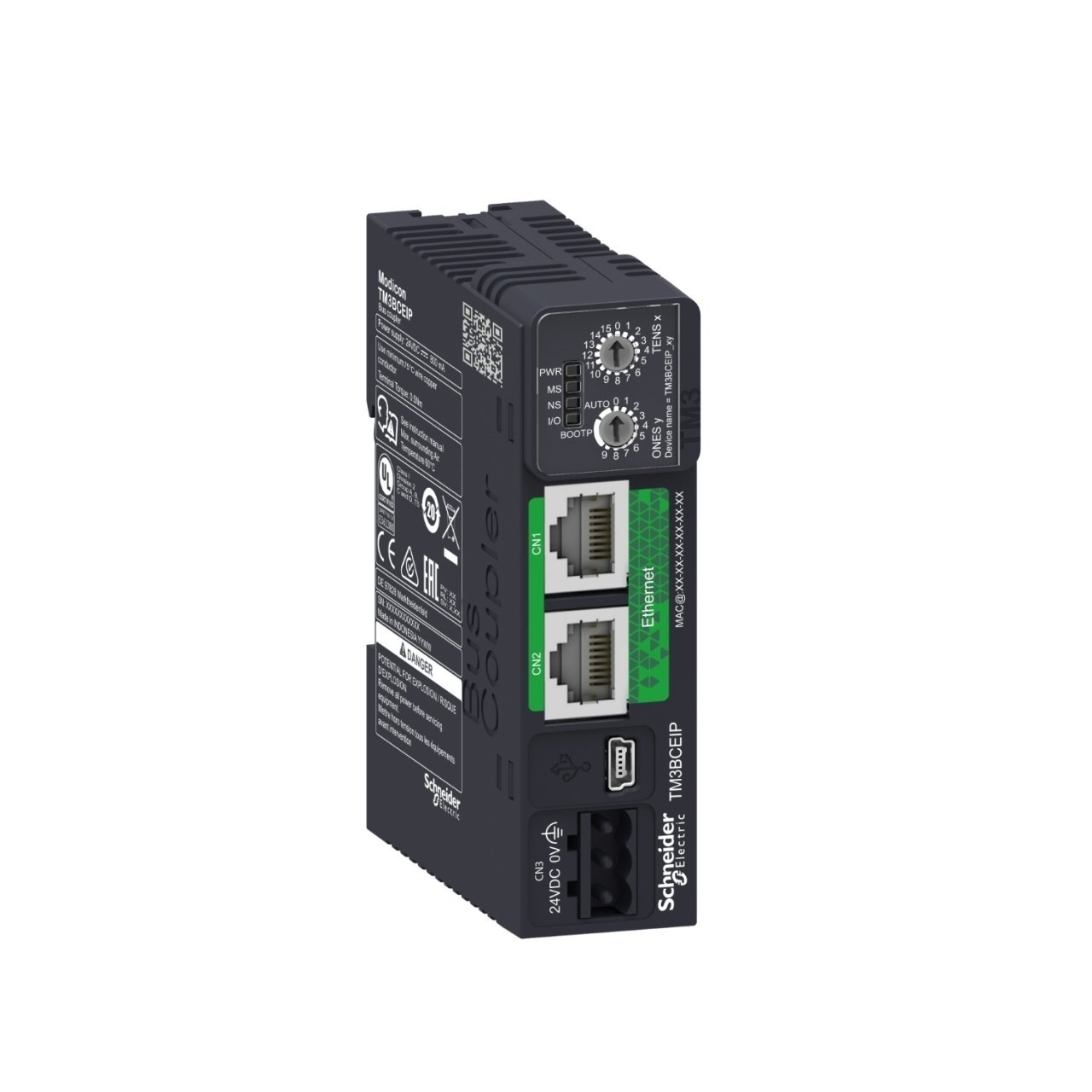 Schneider  Elektrik   TM3BCEIP-Haberleşme Modülü Ethernet IP / ModBus TCP