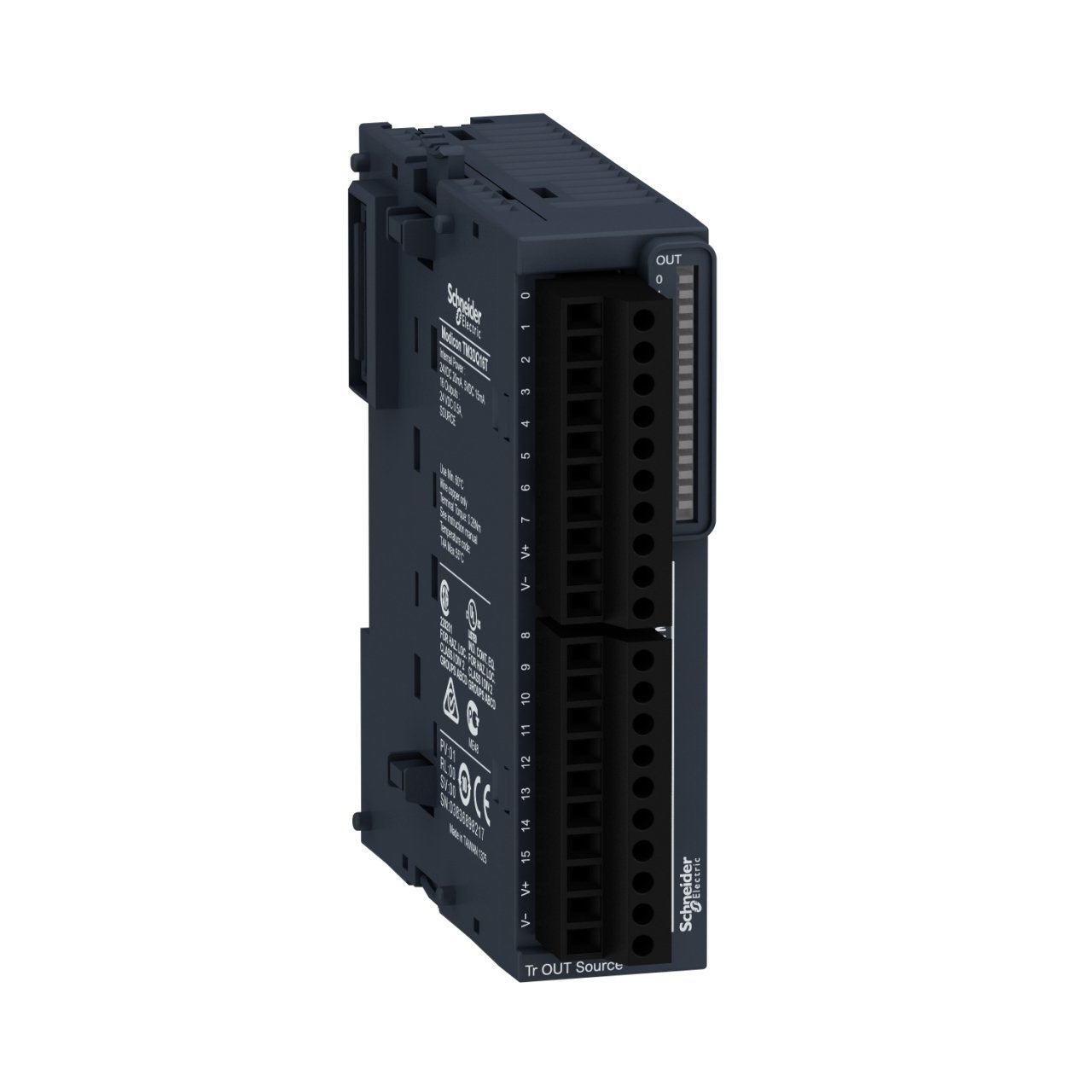 Schneider  Elektrik   TM3DQ16T-Modül TM3 - 16 çıkış transistörü PNP