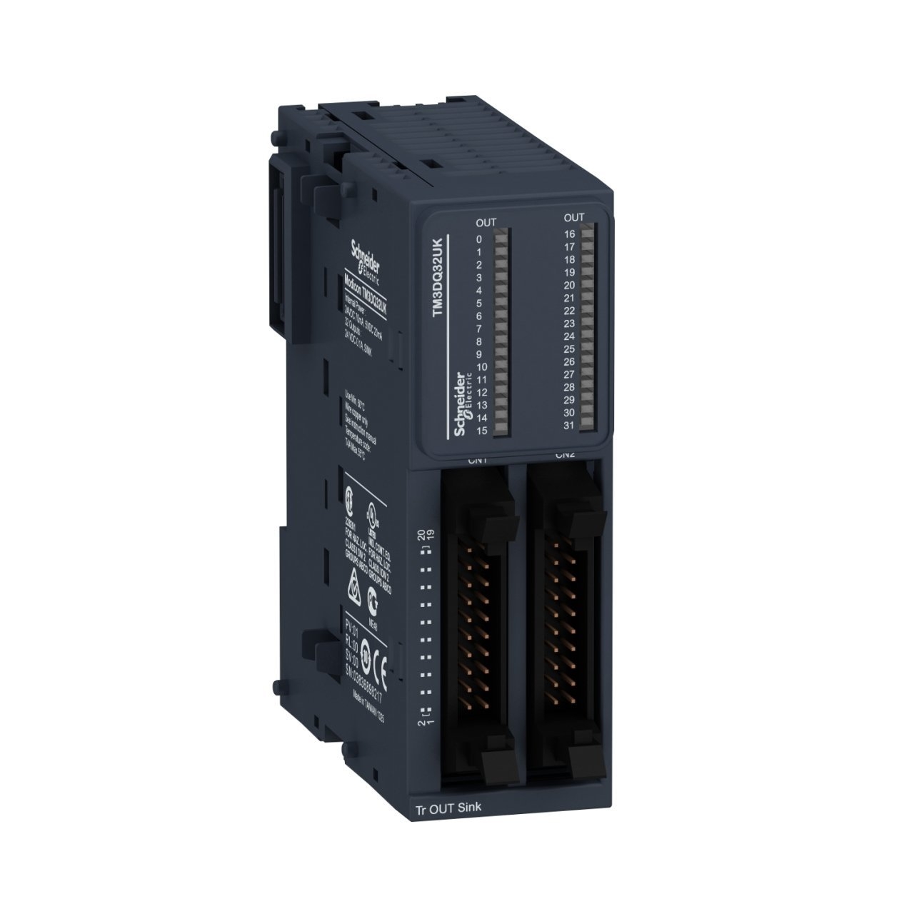 Schneider  Elektrik   TM3DQ32UK-Modül TM3 - 32 çıkış transistörü NPN HE10