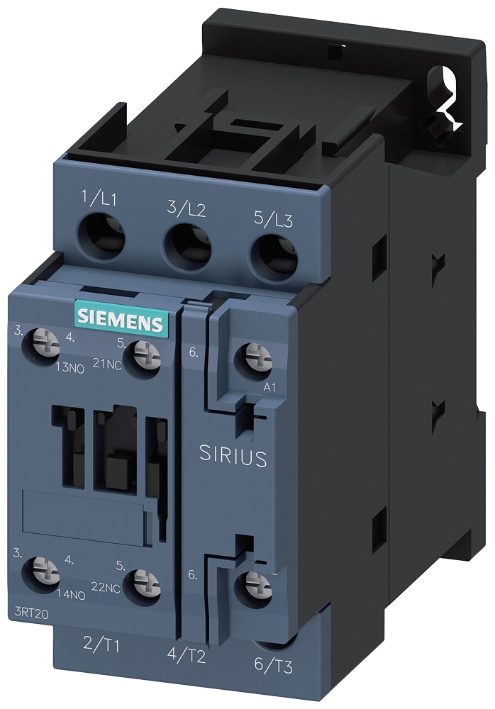 Siemens-3RT2024-1AP00- ÜÇ FAZLI; SIRIUS KONTAKTÖR; AC 230V BOBİNLİ; 5;5 KW; 1NO+1NC